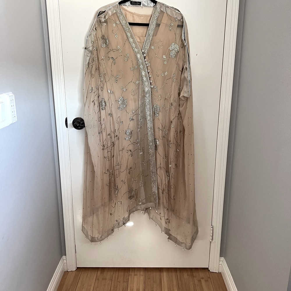 Chiffon Kaftan - Fully Worked